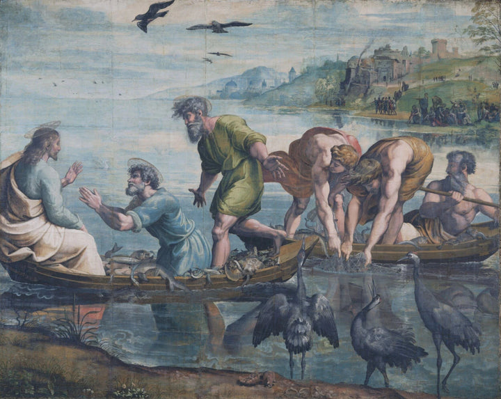 Cudowne wędkowanie, około 1515-1516 - Raphaël