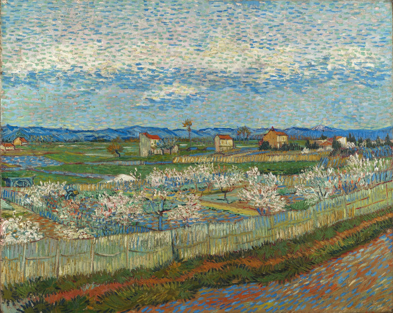 Kwiatowe brzoskwinie - Vincent van Gogh
