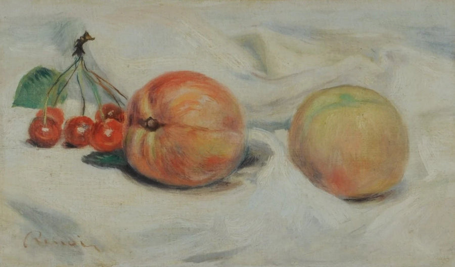 Brzoskwinie i wiśnie - Pierre-Auguste Renoir