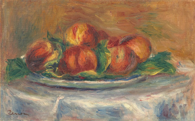 Brzoskwinie na talerzu - Pierre-Auguste Renoir