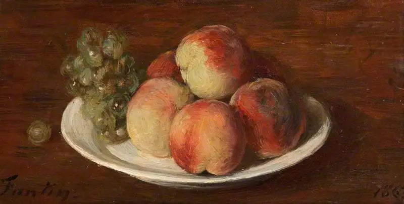 Brzoskwinie i winogrona - Henri Fantin-Latour