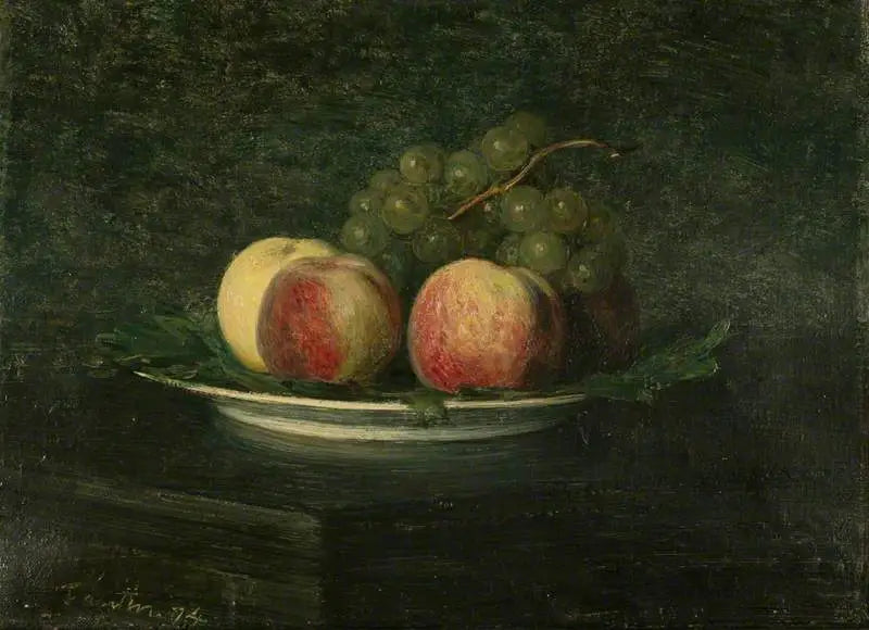 Brzoskwinie i winogrona - Henri Fantin-Latour