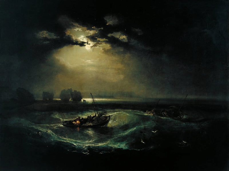 Rybacy na morzu - J. M. W. Turner