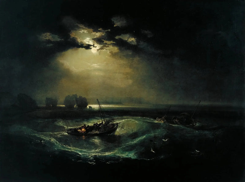 Rybacy na morzu - J. M. W. Turner