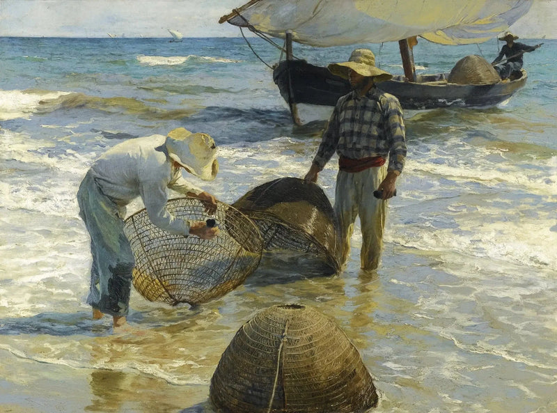 Wędkarze walencjańscy - Joaquín Sorolla