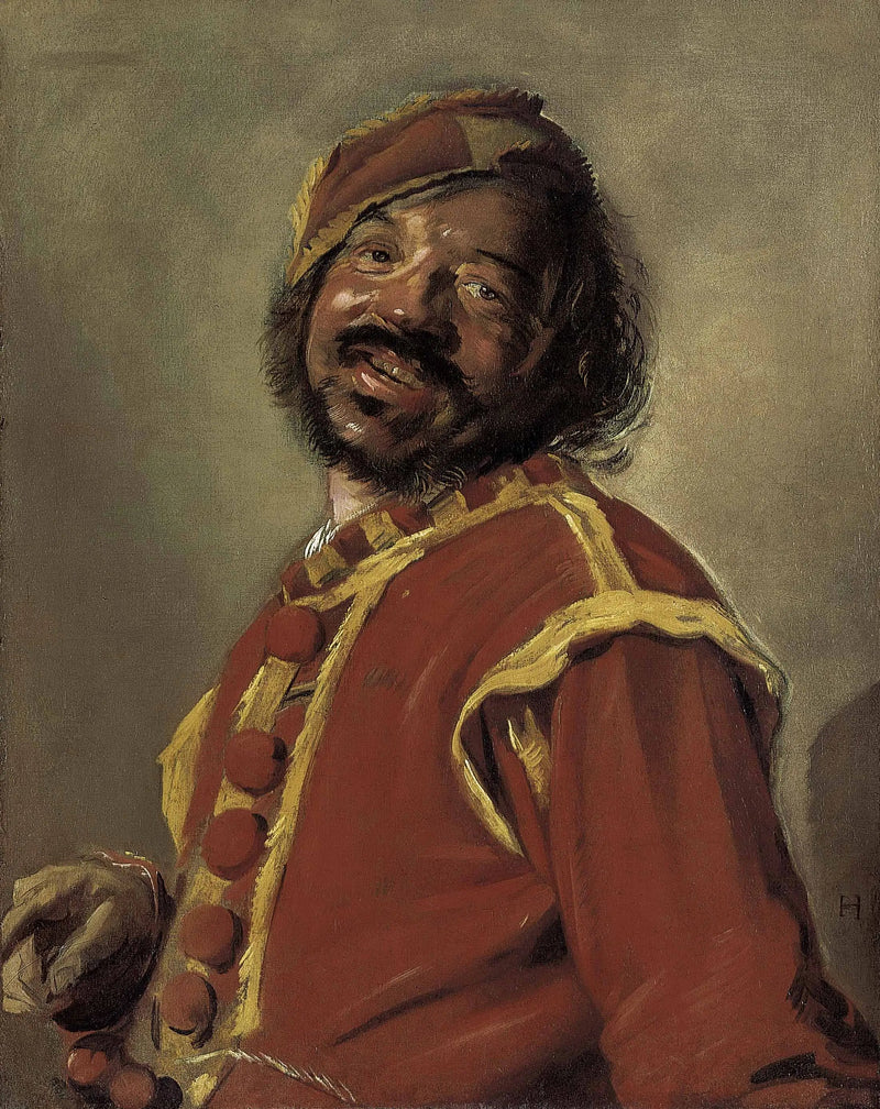 Peeckelhaering (Radosny pijak) - Frans Hals