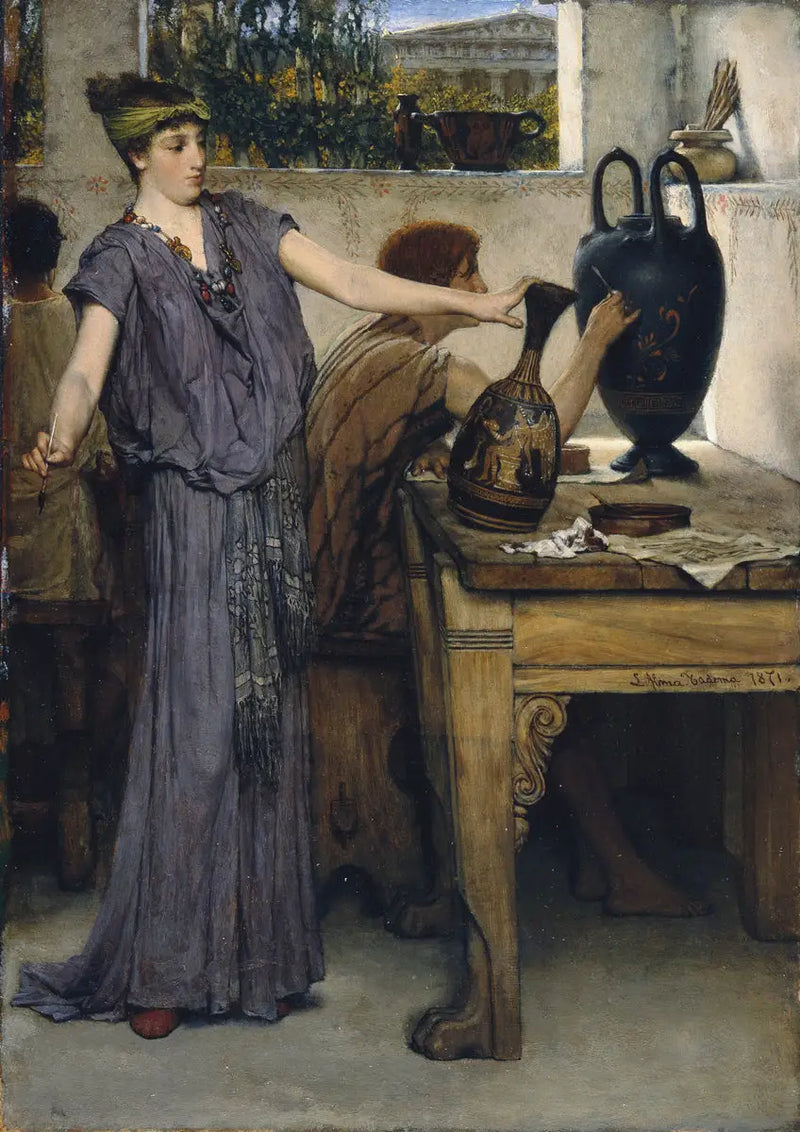 Malarze etruskich wazonów - Lawrence Alma-Tadema
