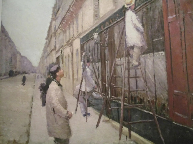Malarze budowlani - Gustave Caillebotte
