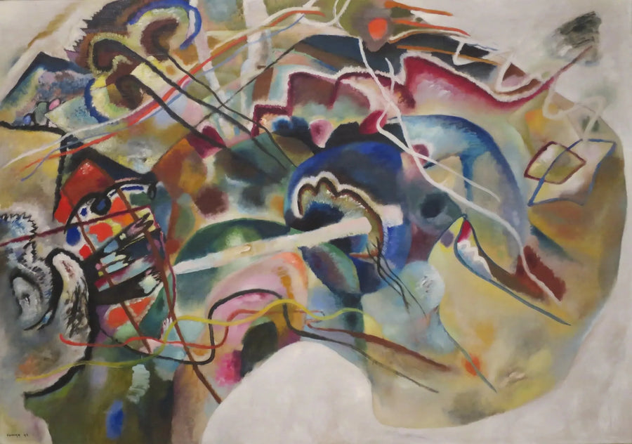 Obraz z białą ramką - Wasilij Kandinsky