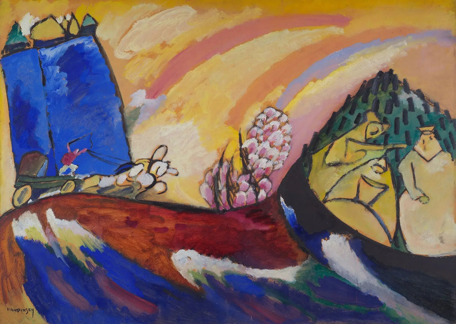 Obraz z Trojką - Wasilij Kandinsky