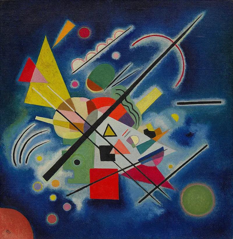 Niebieski obraz - Wasilij Kandinsky