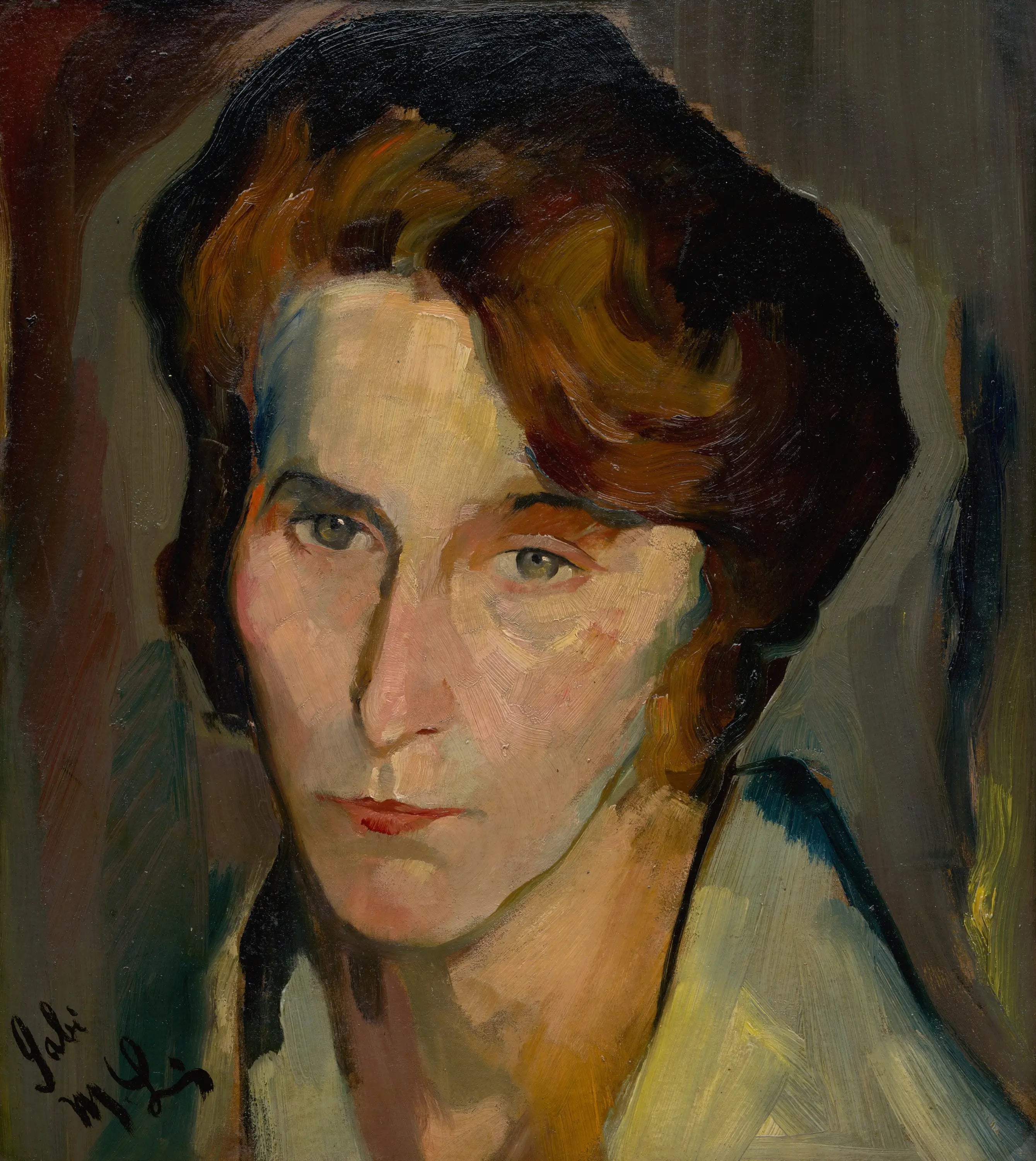 Peinture de la mère de l'artiste - Max Liebermann image 1 reproduction réalisée par Alpha Reproduction