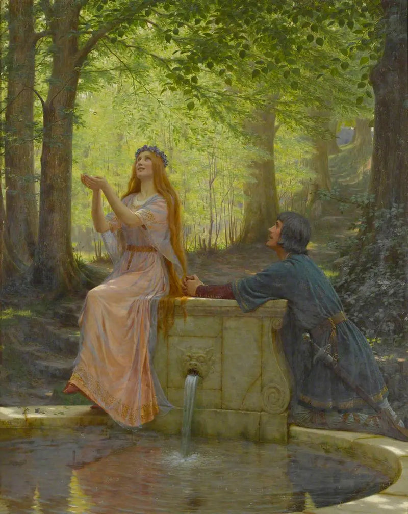 Pelléas i Mélisande - Edmund Blair Leighton