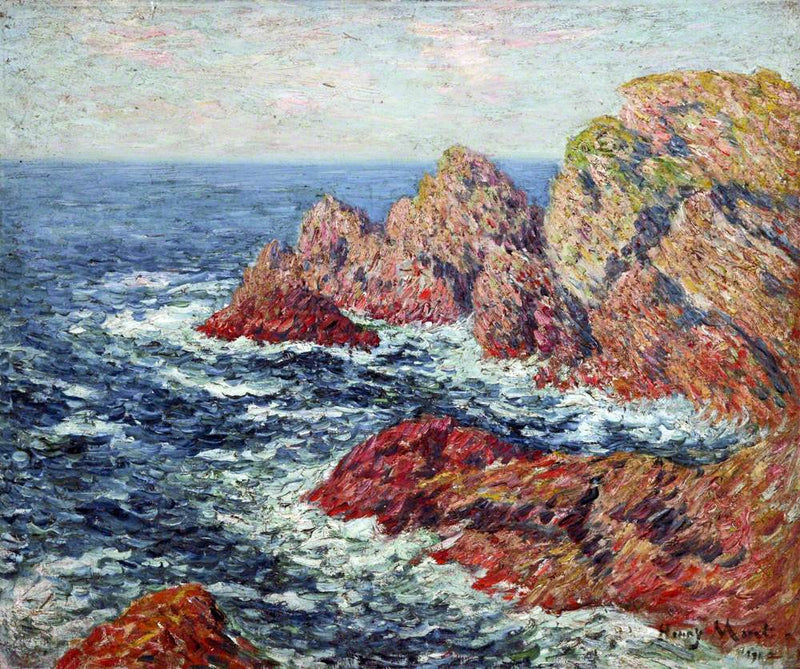 Pen Men, Île de Groix, Bretania, Francja - Henry Moret