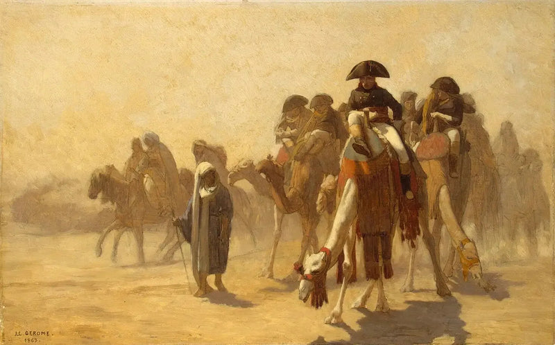 Wisiorek Napoléon jego kampania w Egipcie - Jean-Léon Gérôme