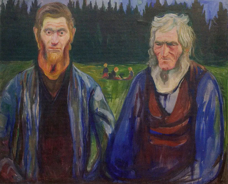 Ojciec i Syn - Edvard Munch