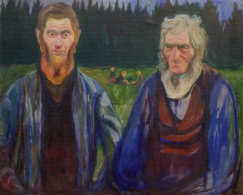 Ojciec i Syn - Edvard Munch