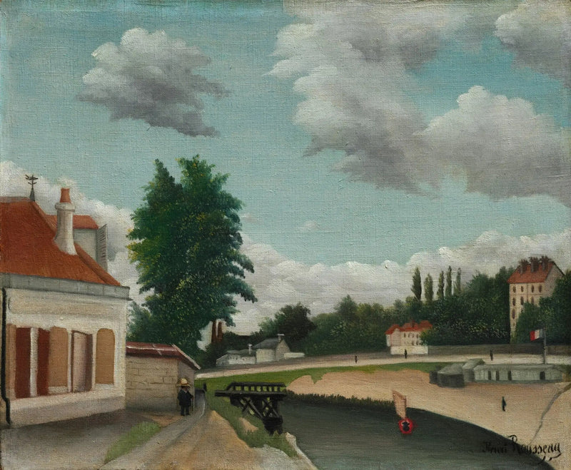 obrzeża Paryża - Henri Rousseau