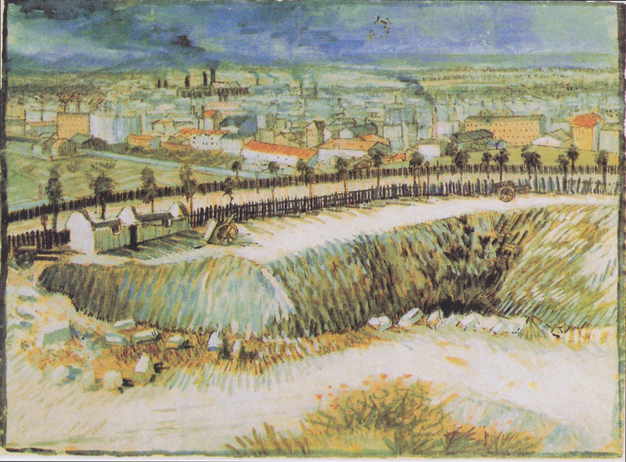 Na obrzeżach Paryża, blisko Montmartre - Vincent van Gogh