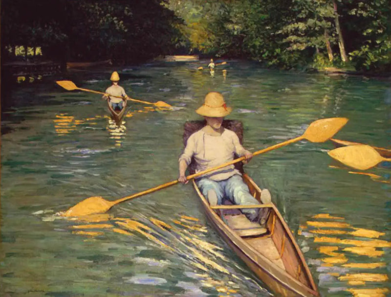 Périssoires - Gustave Caillebotte