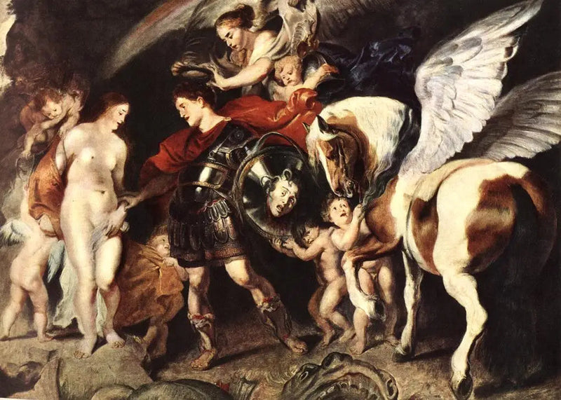 Perseusz z koroną - Peter Paul Rubens