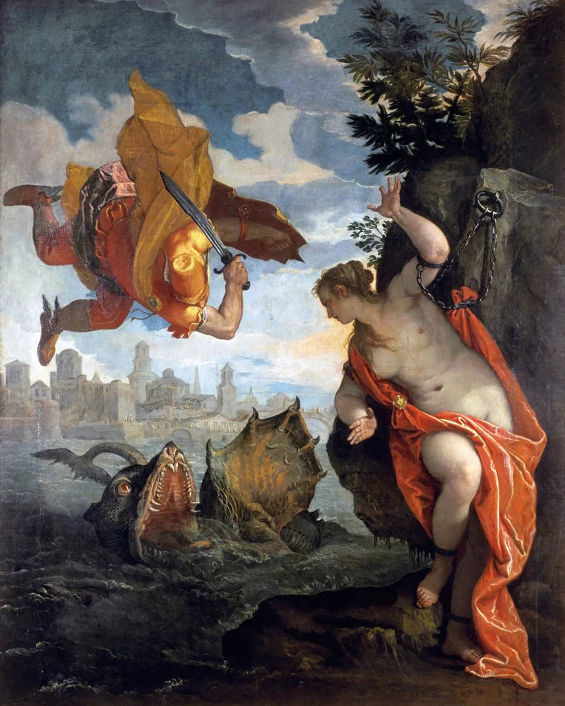 Perseusz uwalniający Andromedę - Paul Véronèse