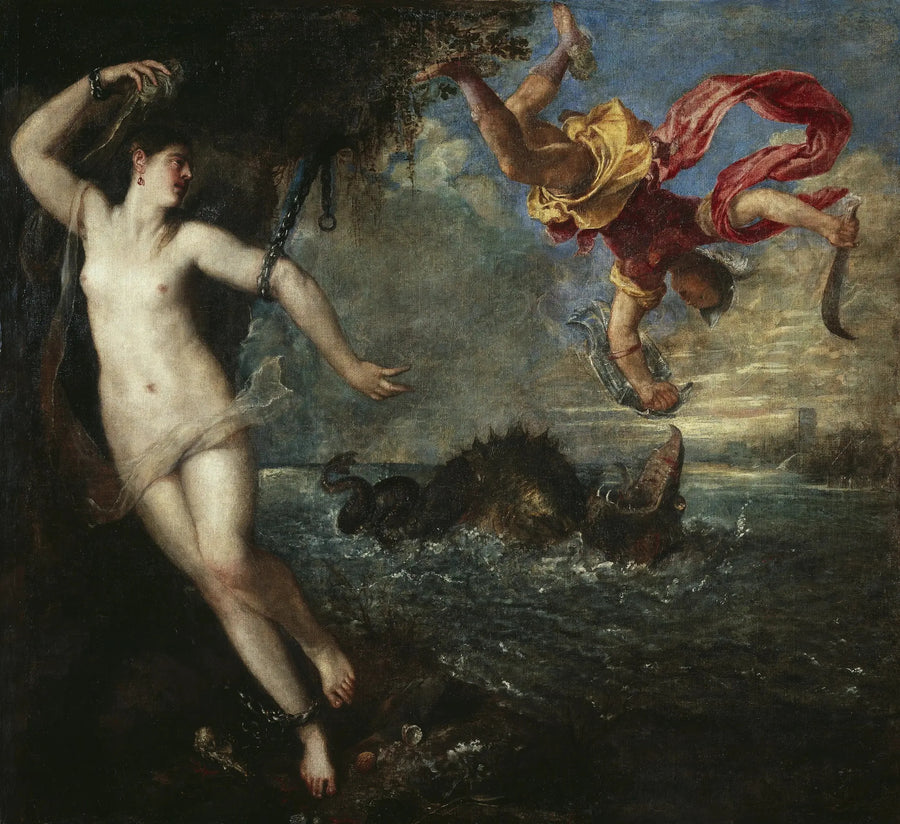  Perseusz i Andromeda - Titian