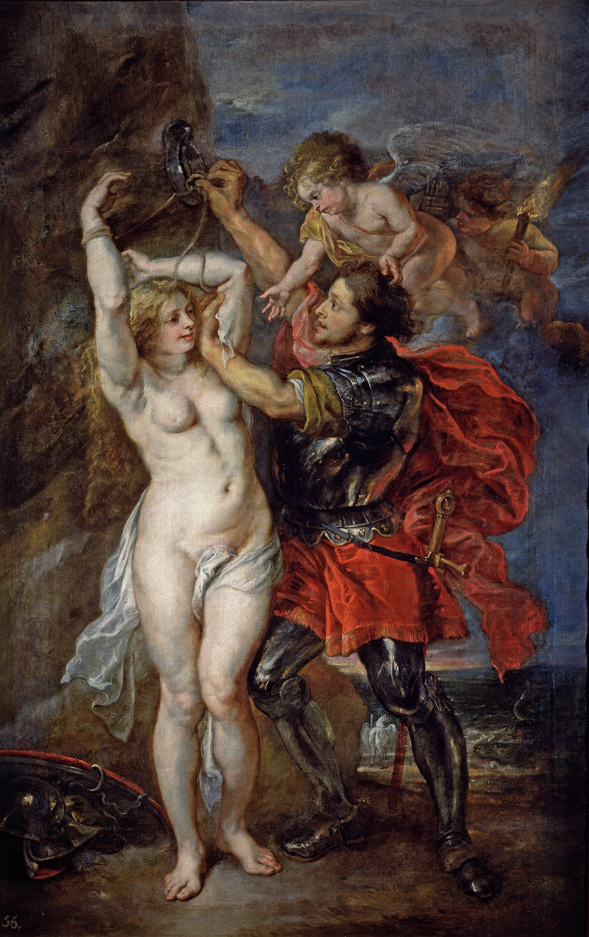 Persée libérant Andromède - Jacob Jordaens image 1 tableau peint à l’huile sur toile