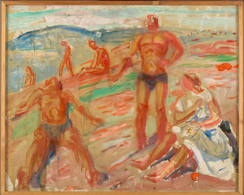 Osoby opalające się - Edvard Munch