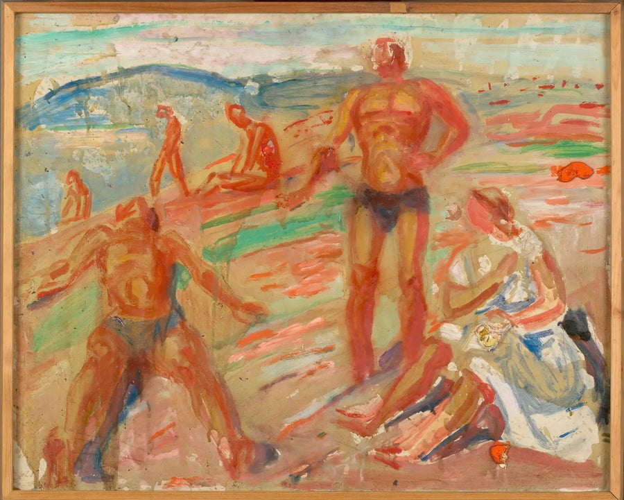 Osoby opalające się - Edvard Munch