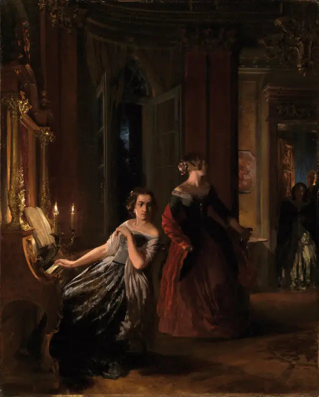 Perturbacja - Adolph von Menzel