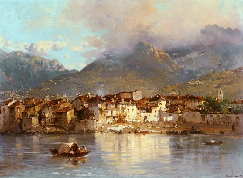 Pescarenico, dzielnica Lecco - Gerolamo Induno