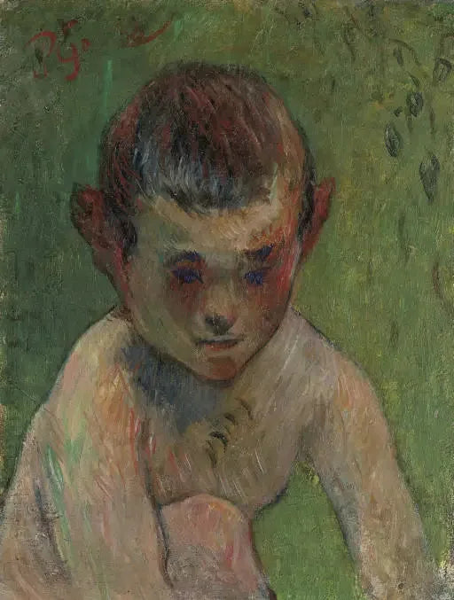 Mały bretoński kąpielowy - Paul Gauguin