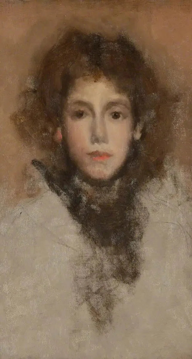 Mały pączek jałowca (Lizzie Willis) - James Abbott McNeill Whistler