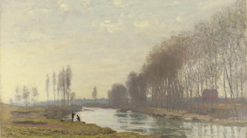 Le Petit Bras de la Seine w Argenteuil W196 - Claude Monet