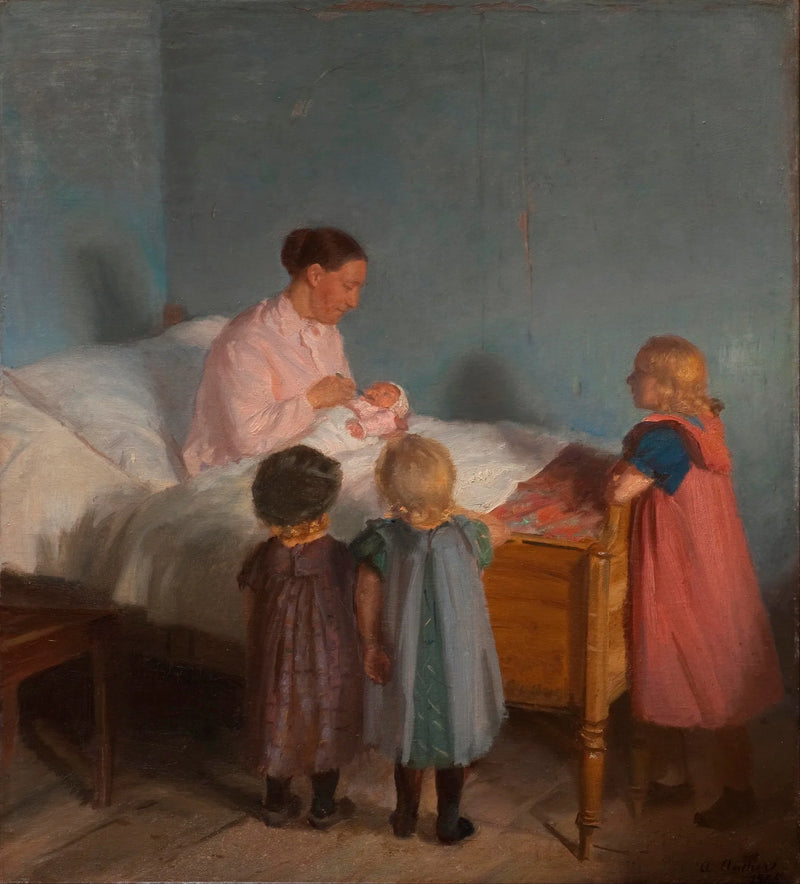 Mały brat - Anna Ancher