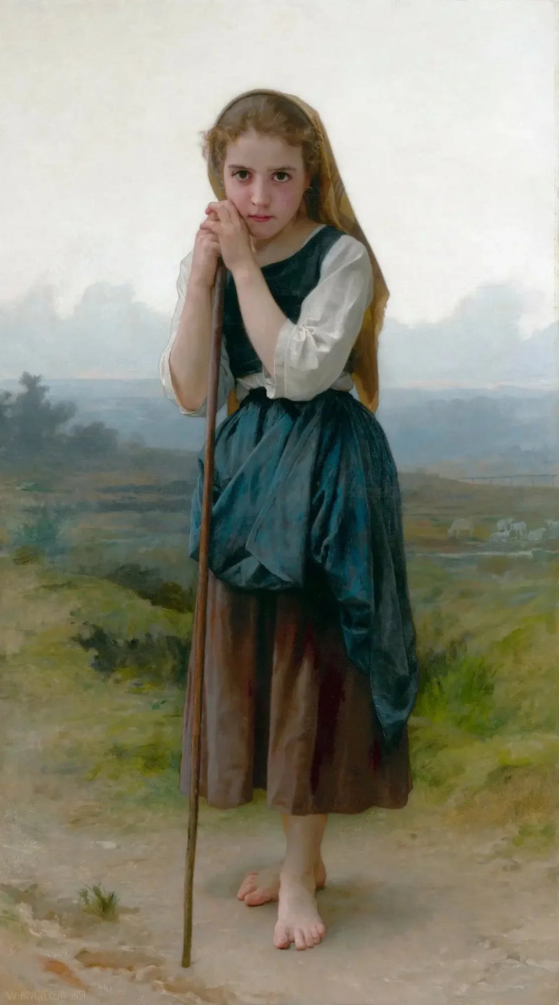 Mała pasterka - Bouguereau