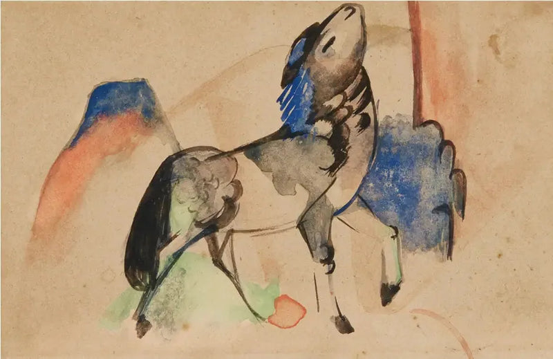 mała fantastyczna bestia II - Franz Marc