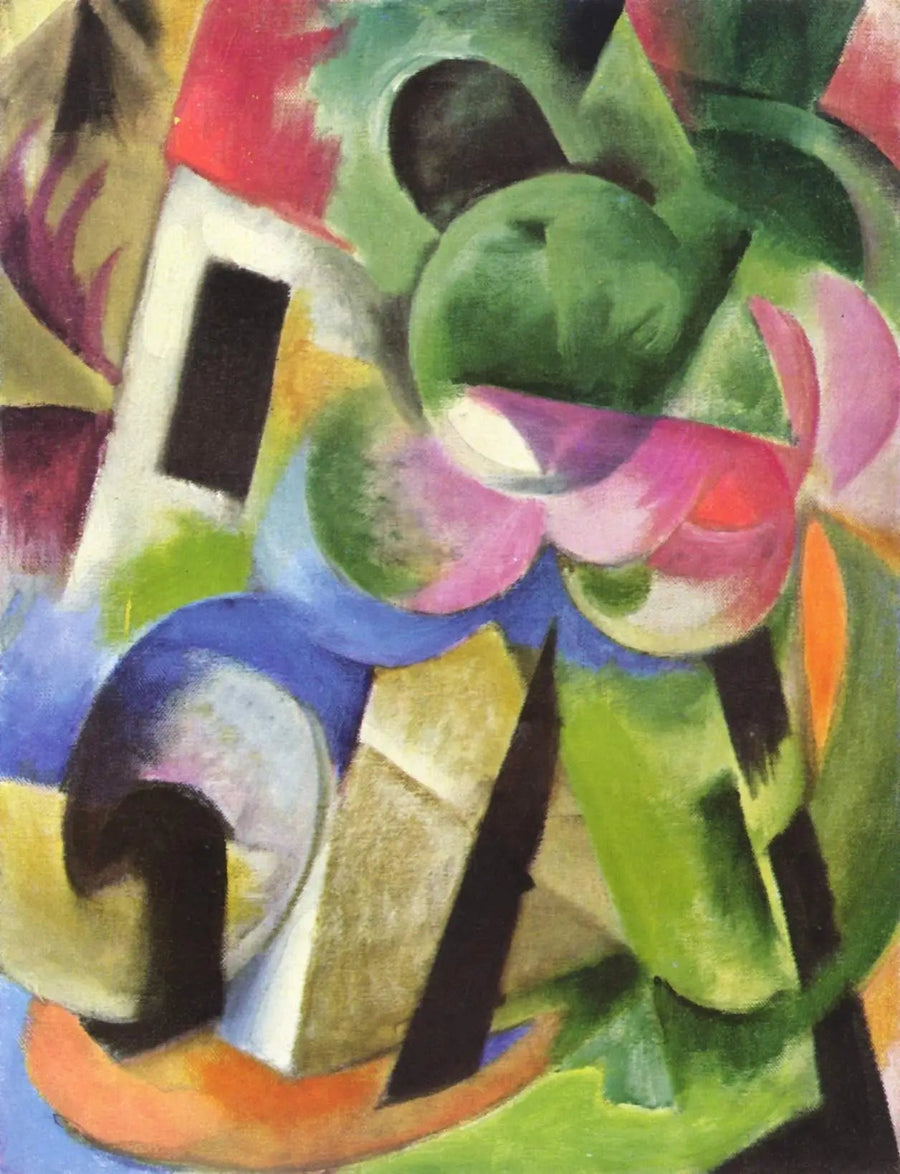 Mała kompozycja II - Franz Marc