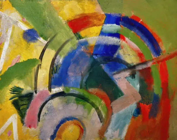 Mała kompozycja IV - Franz Marc