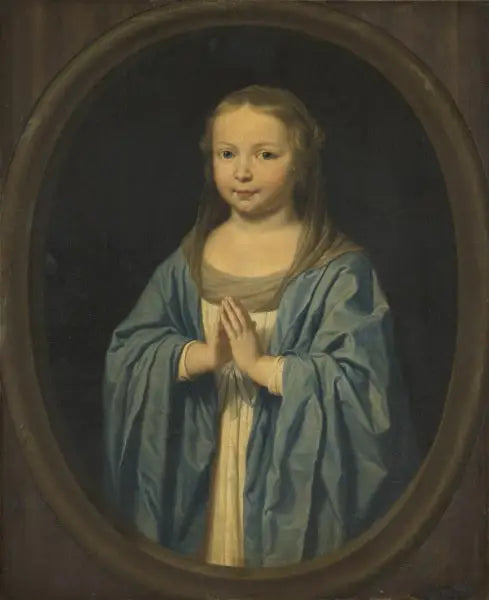 Mała dziewczynka z ruchomymi rękami - Philippe de Champaigne