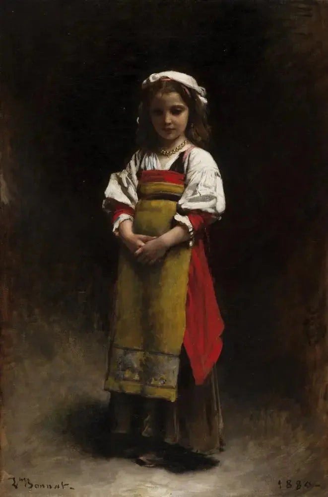 Mała Włoszka - Léon Bonnat