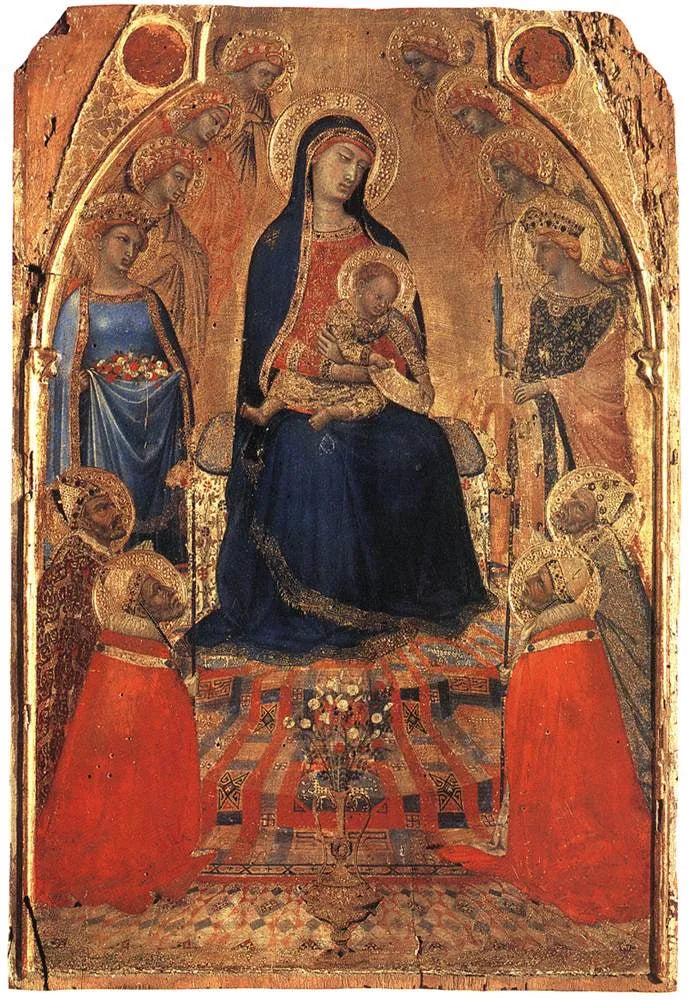 Mała Maestà - Ambrogio Lorenzetti