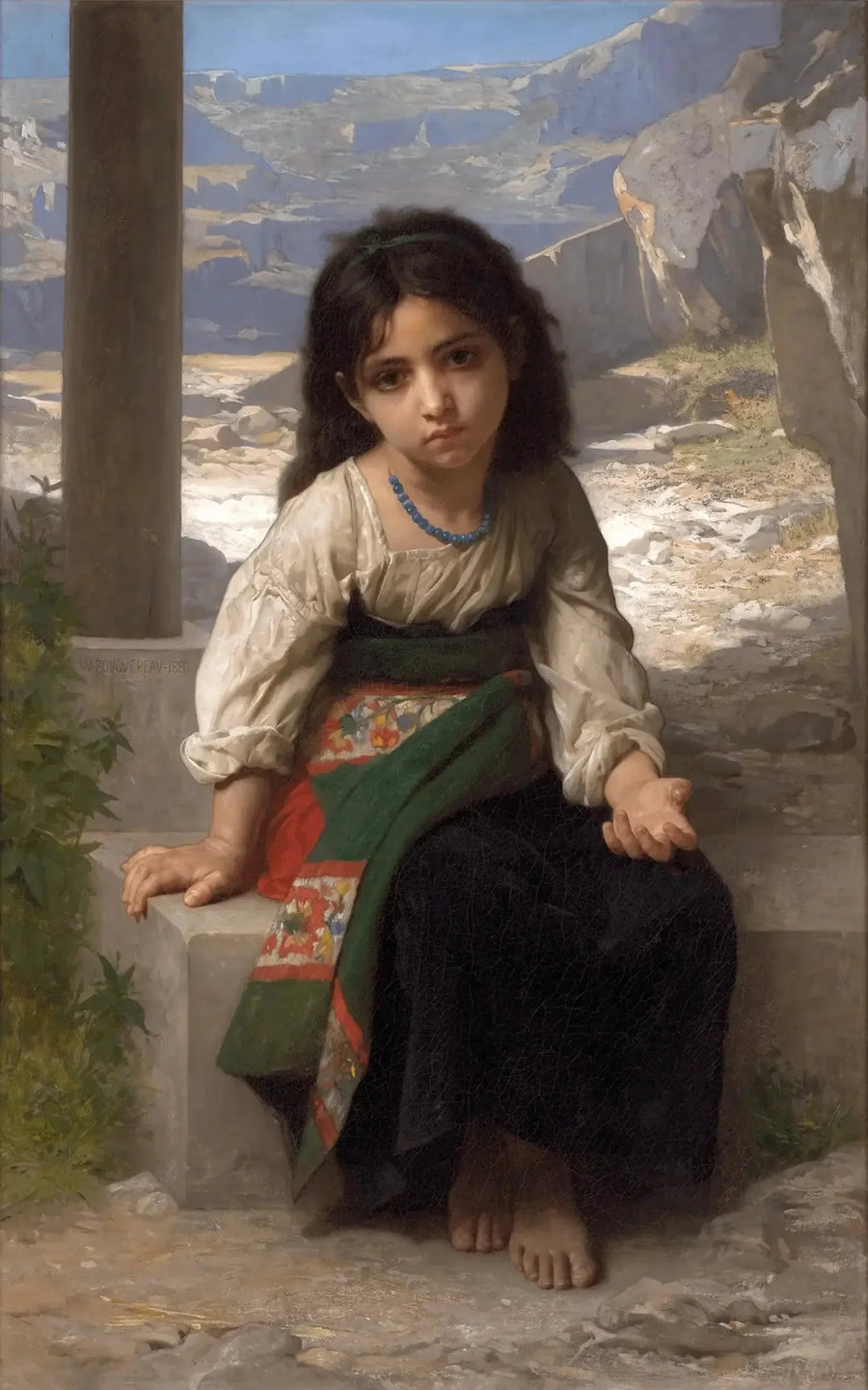Mała Żebraczka - Bouguereau