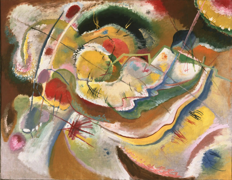 Mała żółta malowidło (improwizacja) - Wasilij Kandinsky