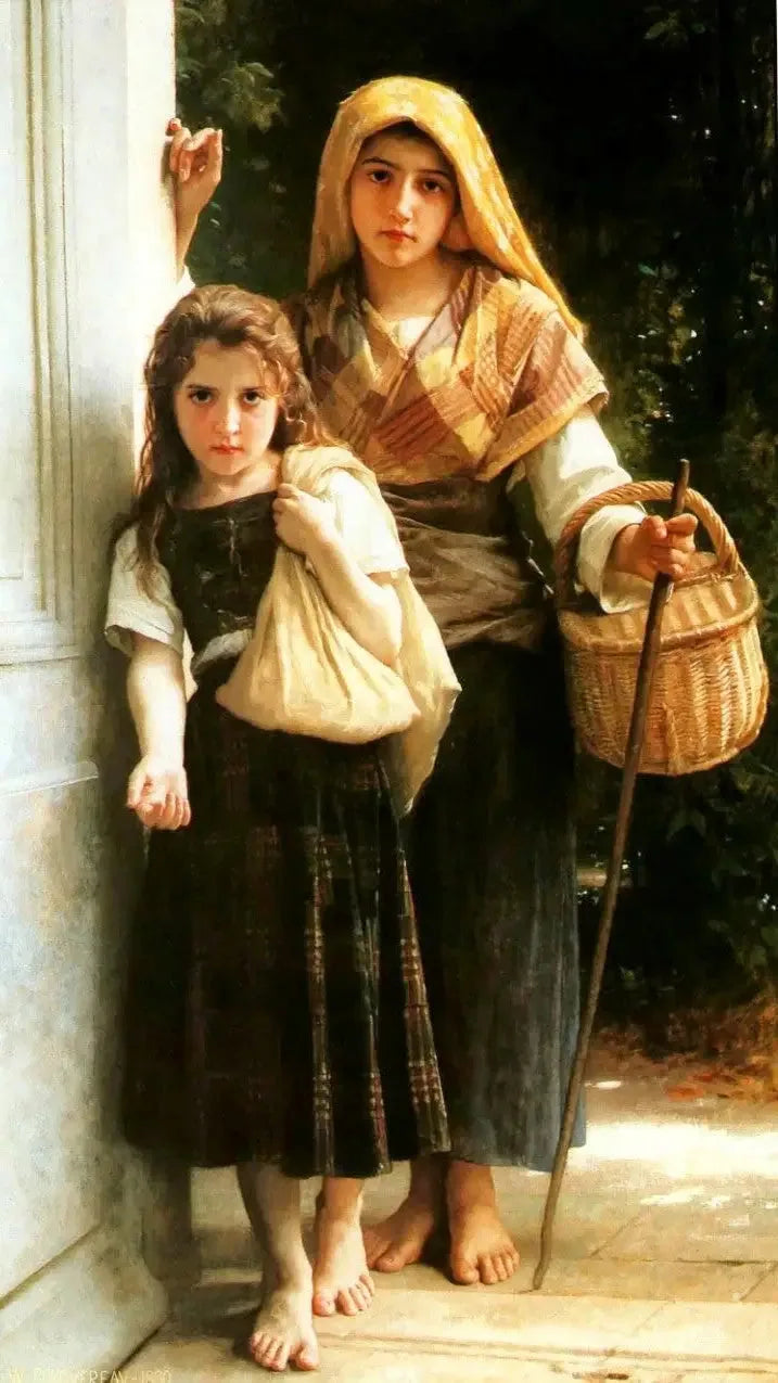 Małe Żebraczki - Bouguereau