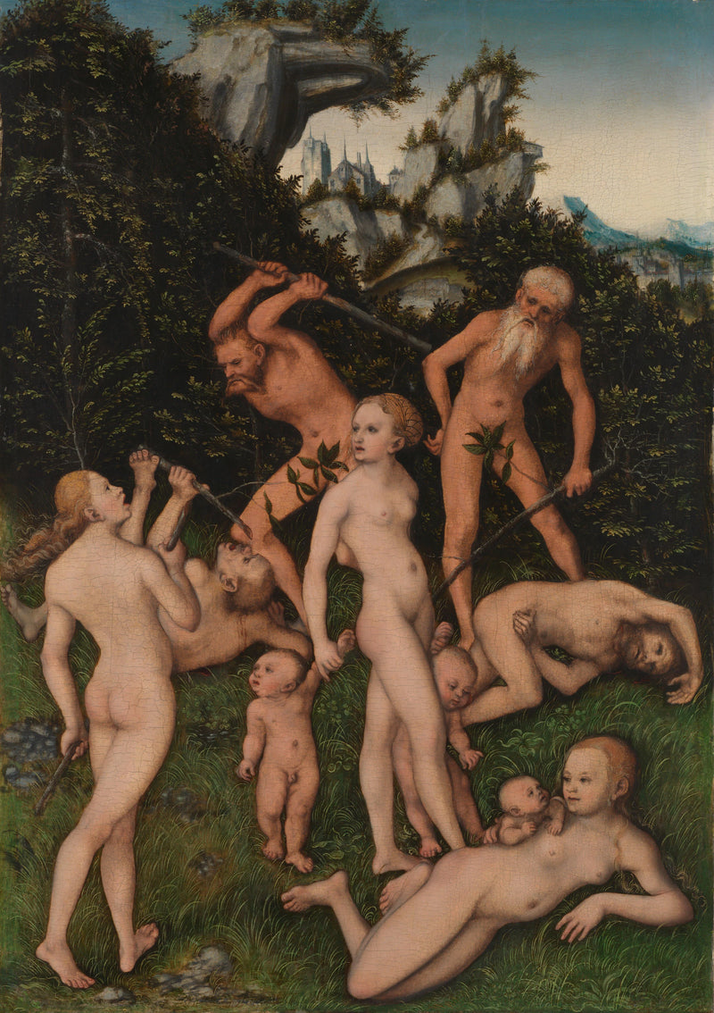 Peuple primitif - Lucas Cranach l'Ancien