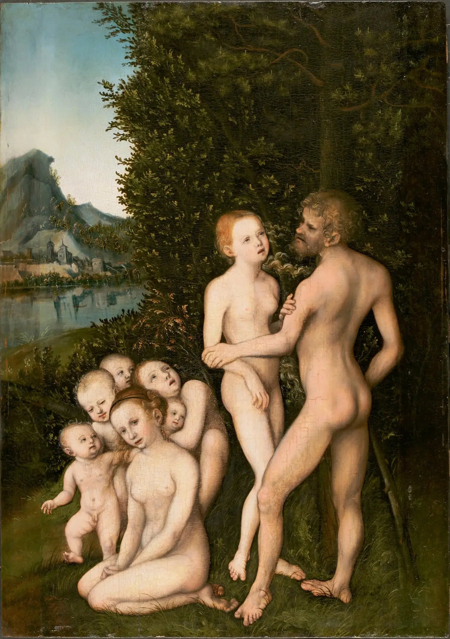 Prymitywne ludy - Lucas Cranach Starszy