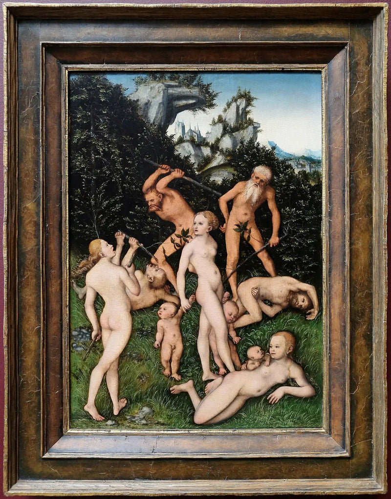 Prymitywne ludy - Lucas Cranach Starszy