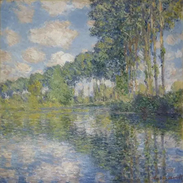 Topole nad brzegiem Epte - Claude Monet